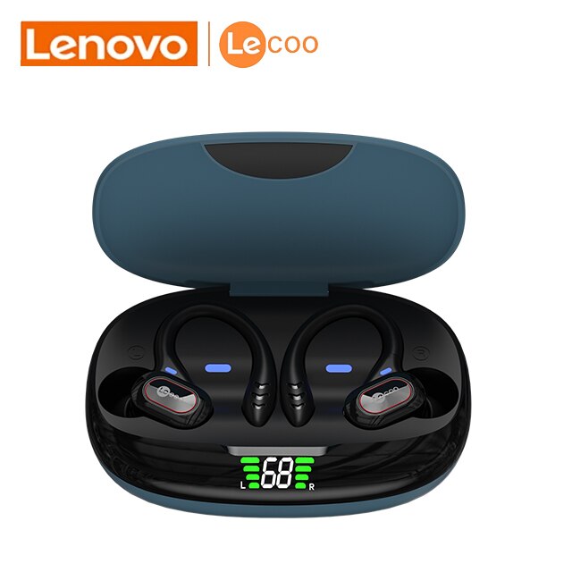 Lenovo Lecoo Original EW304 Bluetooth 5.0 Wireless Sports Earphones Touch Noise Reduction Earbuds Waterproof Headset With Mic