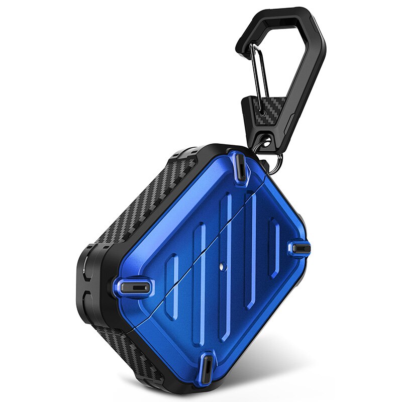 SUPCASE UB Pro Designed For Airpods Pro Case (2022/2019) Full-Body Rugged Protective Case with Carabiner For Apple Airpods Pro