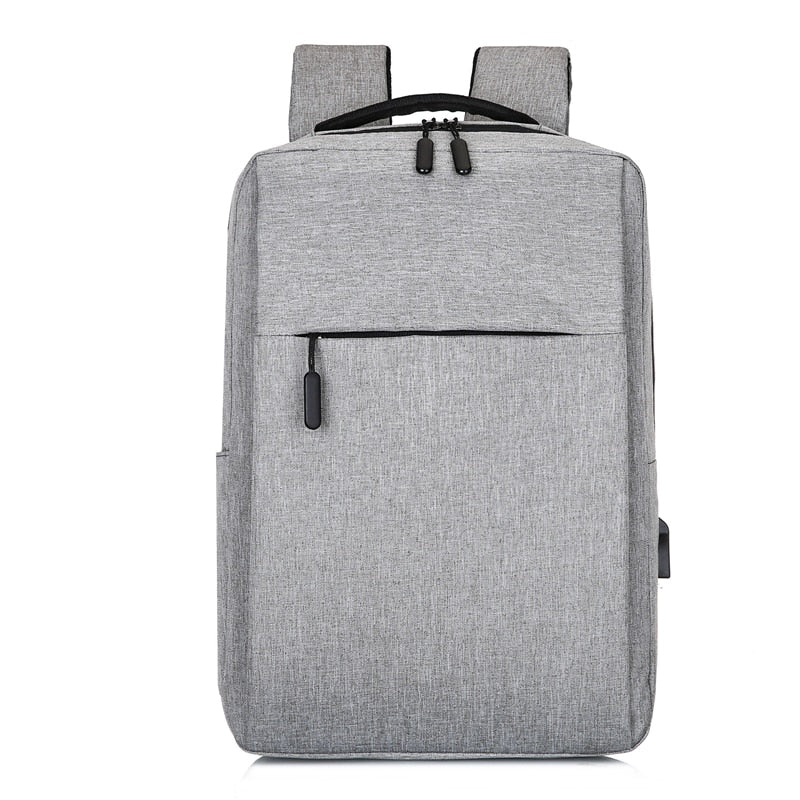 15.6 Inch Laptop Men Backpack Nylon Travel Male Laptop Backpack Usb Charging Computer School Backpacks Waterproof Bag for Men