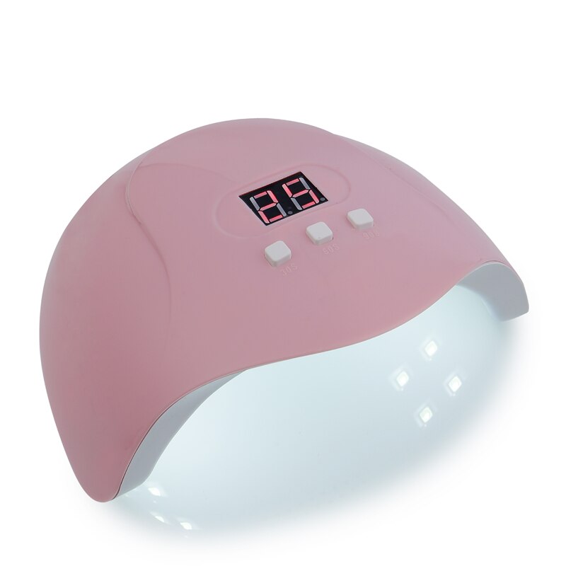 54/150/280W UV LED Nail Lamp Nail Dryer For Manicure Drying All Nail Polish With 10/30/60/90S Timer Auto Sensor Led Time Display