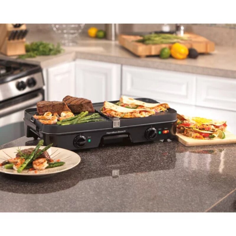 Hamilton Beach 3-in-1 Grill &amp; Griddle