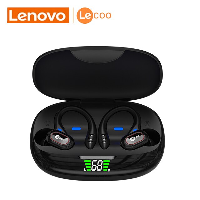 Lenovo Lecoo Original EW304 Bluetooth 5.0 Wireless Sports Earphones Touch Noise Reduction Earbuds Waterproof Headset With Mic