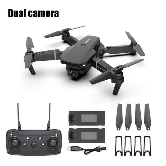 New Quadcopter E88 Pro WIFI FPV Drone With Wide Angle Camera Height Hold RC Foldable ,Can Be Controlled By Mobile APP,Boys Toy,g