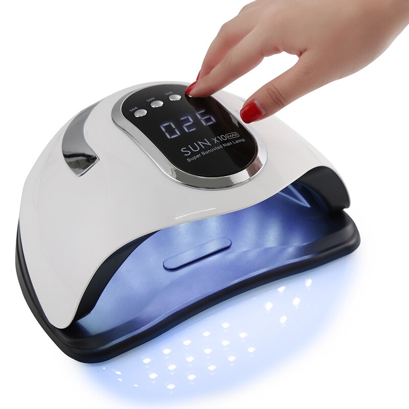 54/150/280W UV LED Nail Lamp Nail Dryer For Manicure Drying All Nail Polish With 10/30/60/90S Timer Auto Sensor Led Time Display