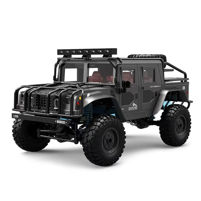 Cool Rc Car Simulation Hummer Car Model 1:12 Full Scale 2.4g 4wd Climbing Off-road High-speed Car Gift Collectibles