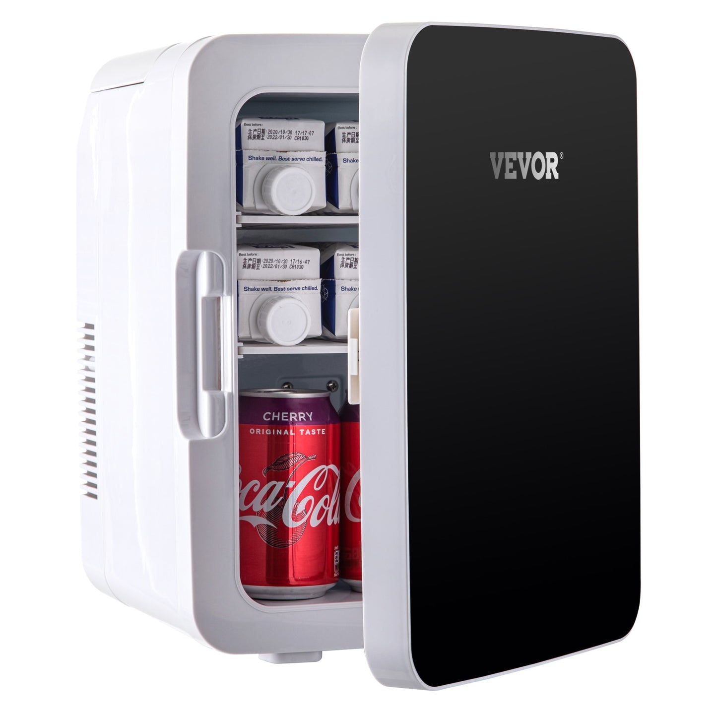 VEVOR 10L Mini Fridge Car Refrigerator Portable Freezer Cooler and Warmer Storing Skincare Cosmetic Food Drink for Home Car Use