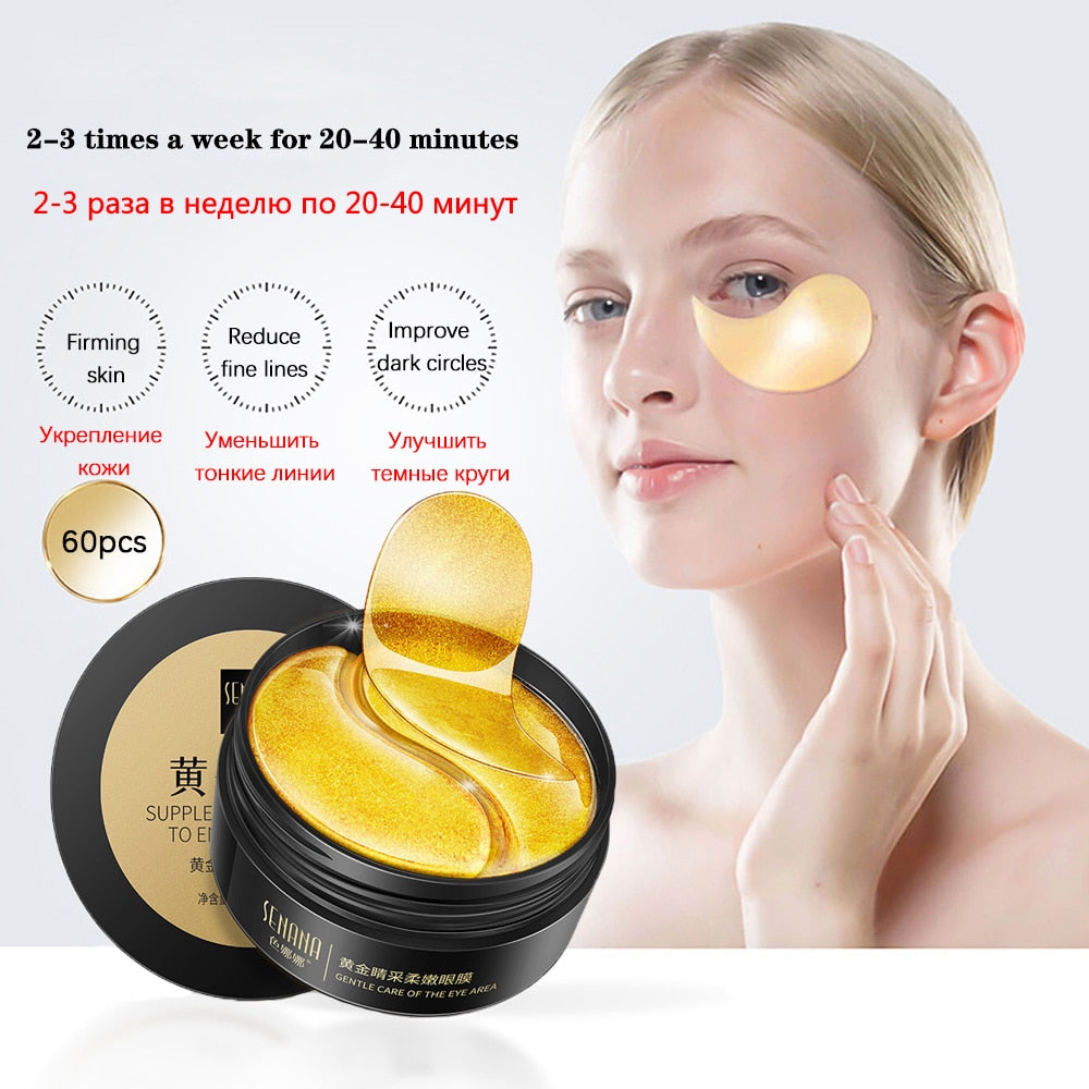 24K Gold Skin Care Sets Nicotinamide Face Serum Collagen Whitening Cream Facial Care Kit Face Mask Korean Face Skincare Product