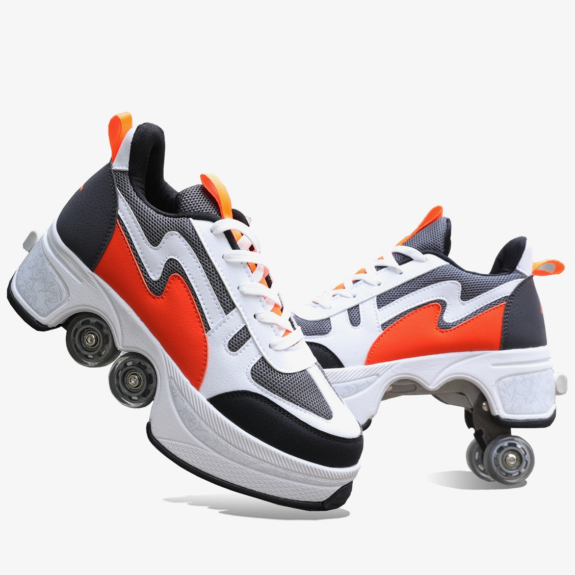 Wheel Skates Roller Skate Shoes With 4 Wheels Kid Casual