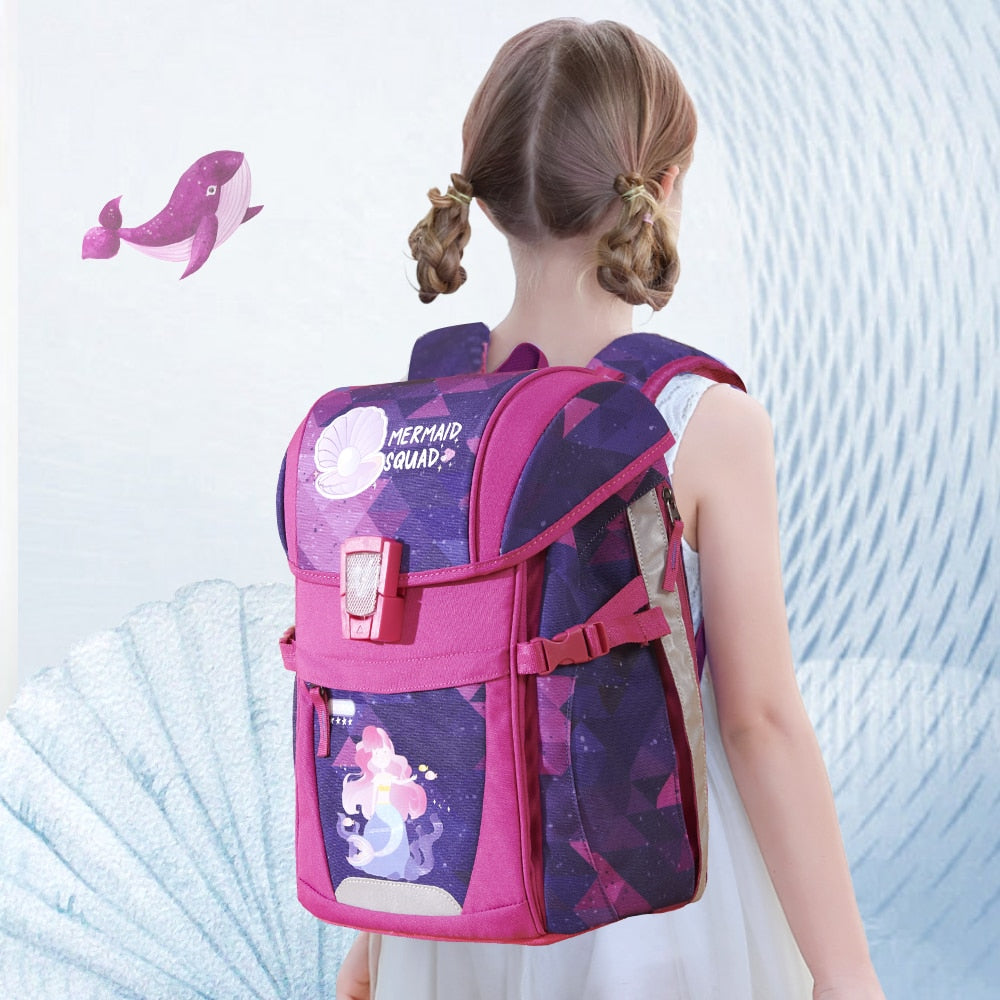 Sunveno School Bag Children&#39;s School Backpack Kids Backpack for Boys Girls Elementary Kindergarten Preschool School Bag