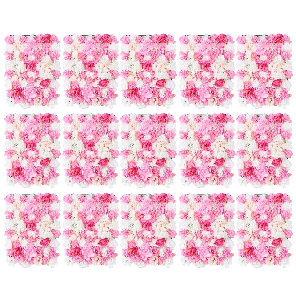 Hot Sale Artificial Flower Wall Panel Backdrop For Photo Background Party Wedding Decor Home Festival Decoration