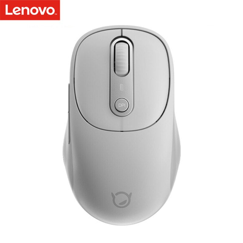 Lenovo Xiaoxin PLUS Bluetooth Mouse Silent Portable Wireless Mouse 3.0/5.0 380mah Ergonomic Design Office Gaming Mouse