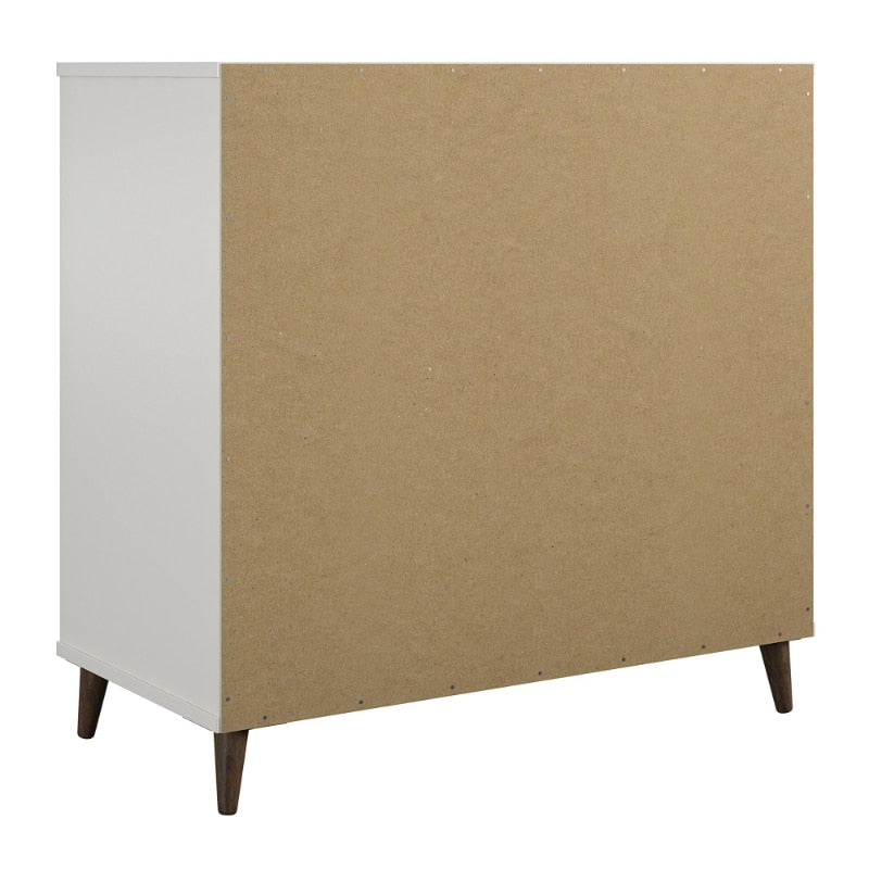 Ameriwood Home Ernest Accent Cabinet, White  living room cabinets  storage cabinet