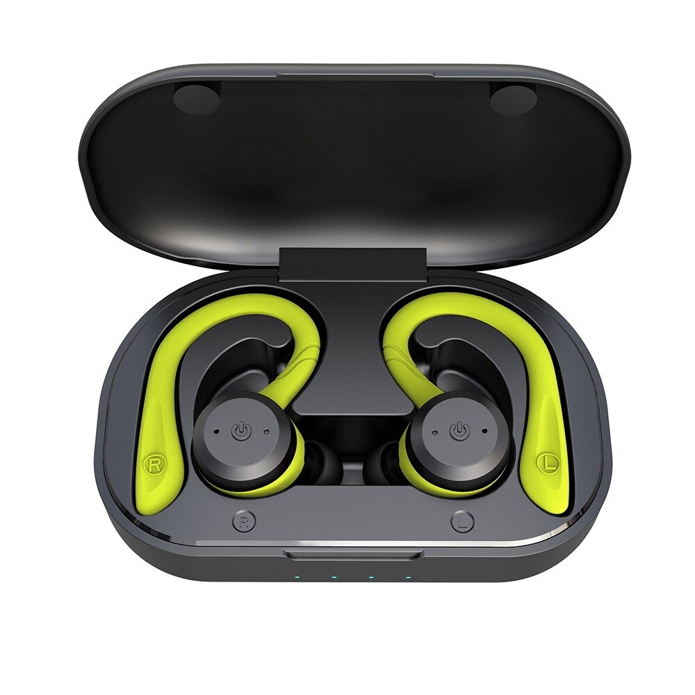 20 Hours Play Time Swimming Waterproof MS-T40 Bluetooth Earphone Dual Wear Style Sport Wireless Headset TWS Ipx7 Earbuds Stereo