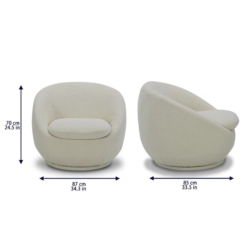 Better Homes and Gardens Mira Swivel Chair