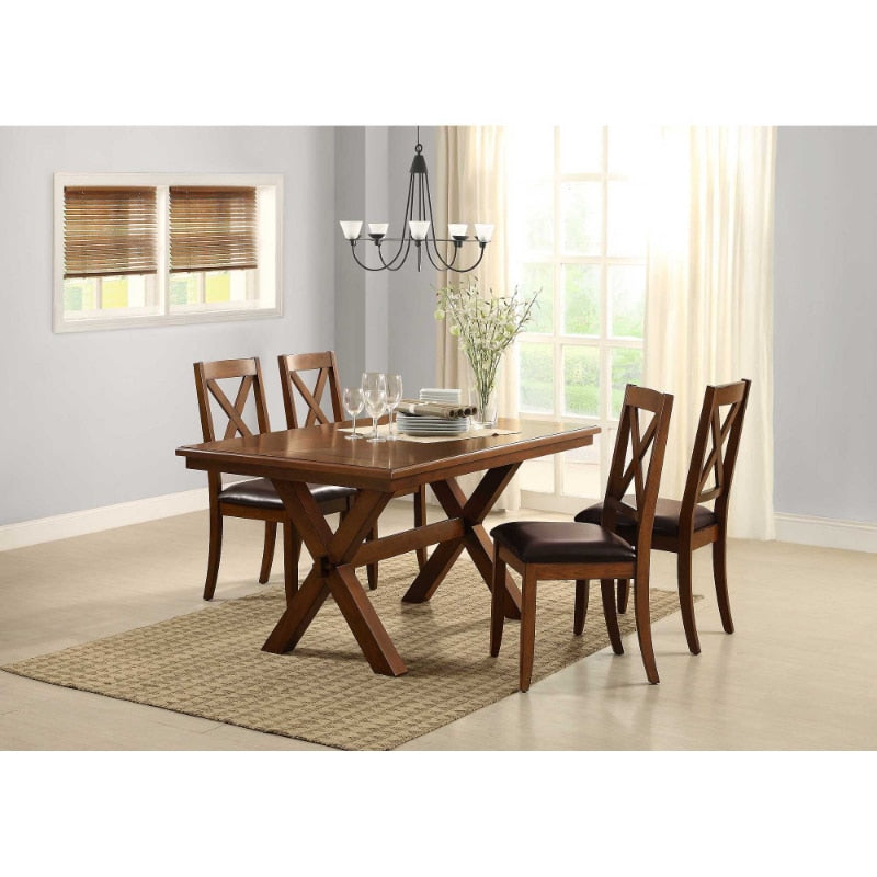 Maddox Crossing Dining Table  Space Saving Furniture  Wood