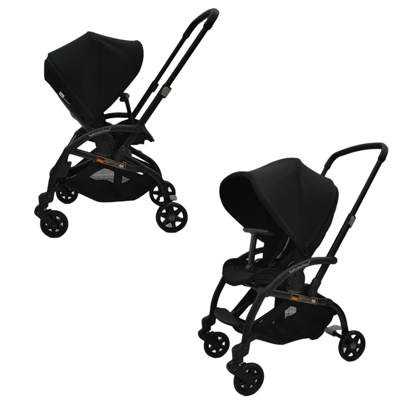 Baby Stroller For Travel Portable Folding Pram Infant Trolley Two Way Push City Cart For Baby Girl Boy With Big Shopping Basket