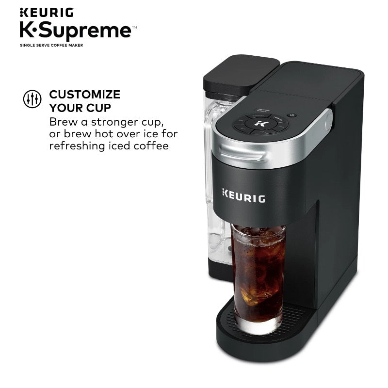 Keurig K-Supreme Single-Serve K-Cup Pod Coffee Maker, Black