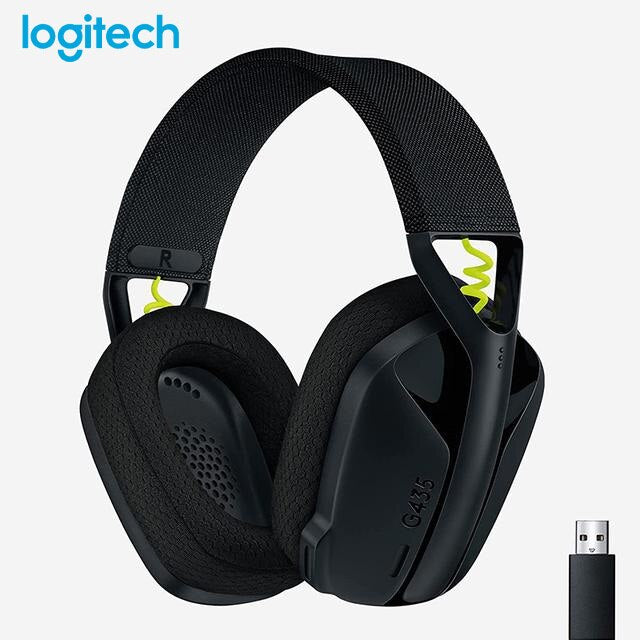 Logitech G435 LIGHTSPEED Bluetooth Wireless Gaming Headset Surround Sound Headset Over-Ear For PC Laptop Games And Music