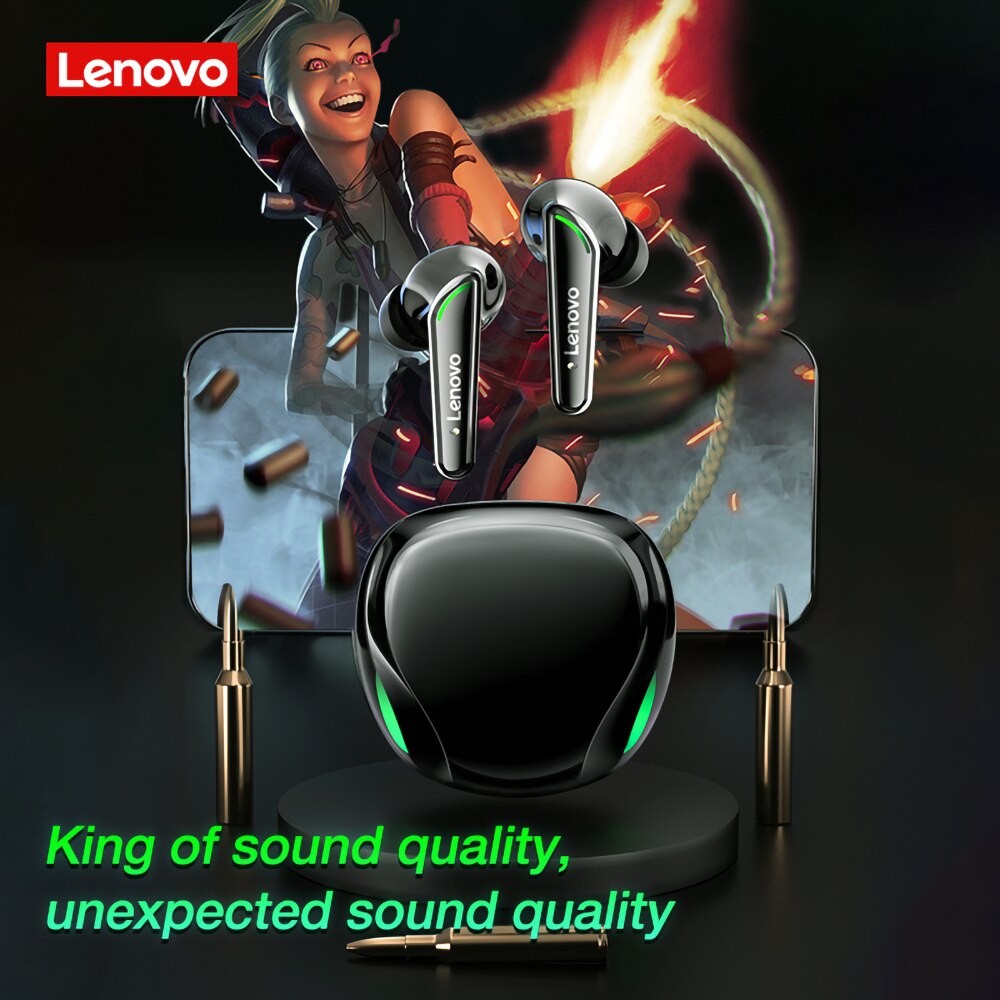 Lenovo Thinkplus Real Wireless Bluetooth Headset XT92 Noise Reduction Motion Long Endurance Long Standby