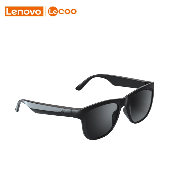 Lenovo Lecoo C8 Smart Glasses Headset Wireless Bluetooth Sunglasses Outdoor Sport earphone Calling Music Anti-Blue Eyeglasses