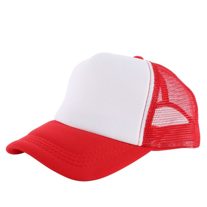 Adjustable Summer Cozy Hats for Men Women Casual Snapback Solid Baseball Cap Mesh Blank Visor Outside Hat