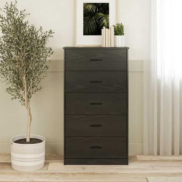 Classic 5 Drawer Dresser,Durable and Strong, 89.96 Lbs,15.67 X 27.72 X 49.37 Inches