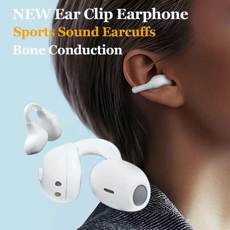 MY14S Wireless Clip On Bluetooth Earphones For Noise Reduction Private Model High Battery Earphones Without Delay