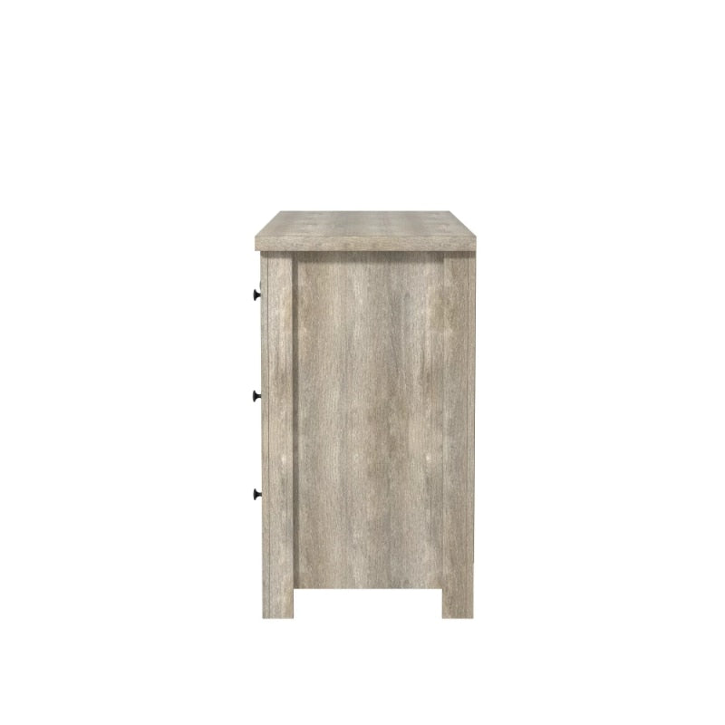 Addison Farmhouse 6 Drawer Dresser, Driftwood Gray makeup table  vanity desk  vanity table with drawers