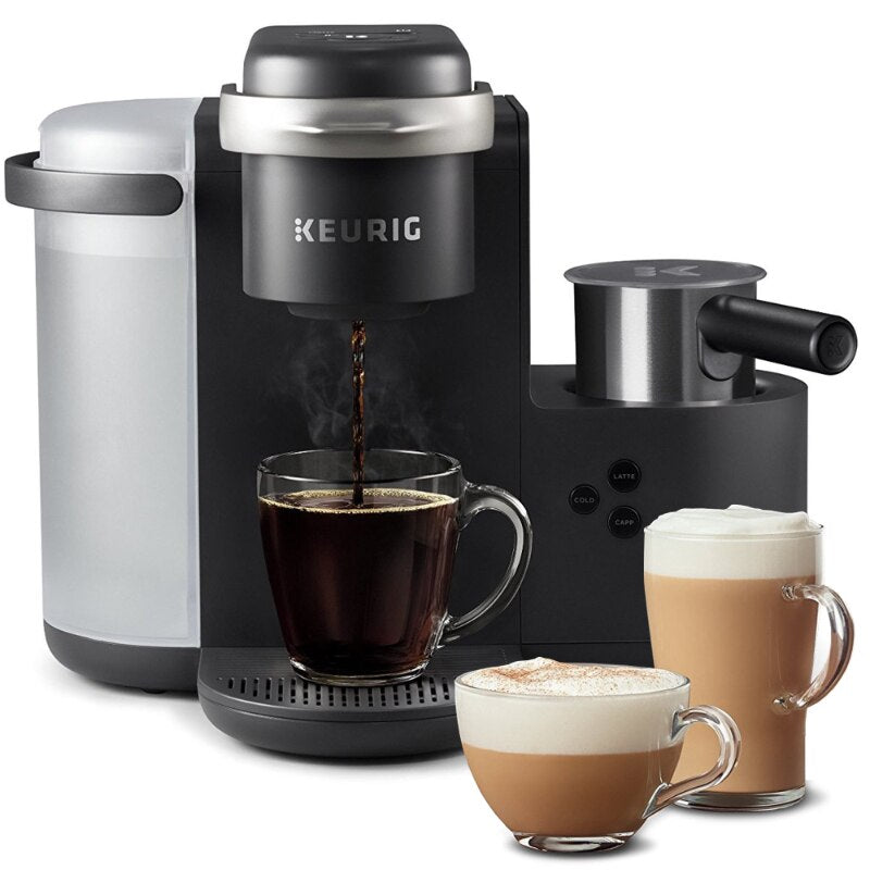 Keurig K-Cafe Single Serve K-Cup Coffee Maker with Milk Frother Latte Maker and Cappuccino Maker Intelligent Startup