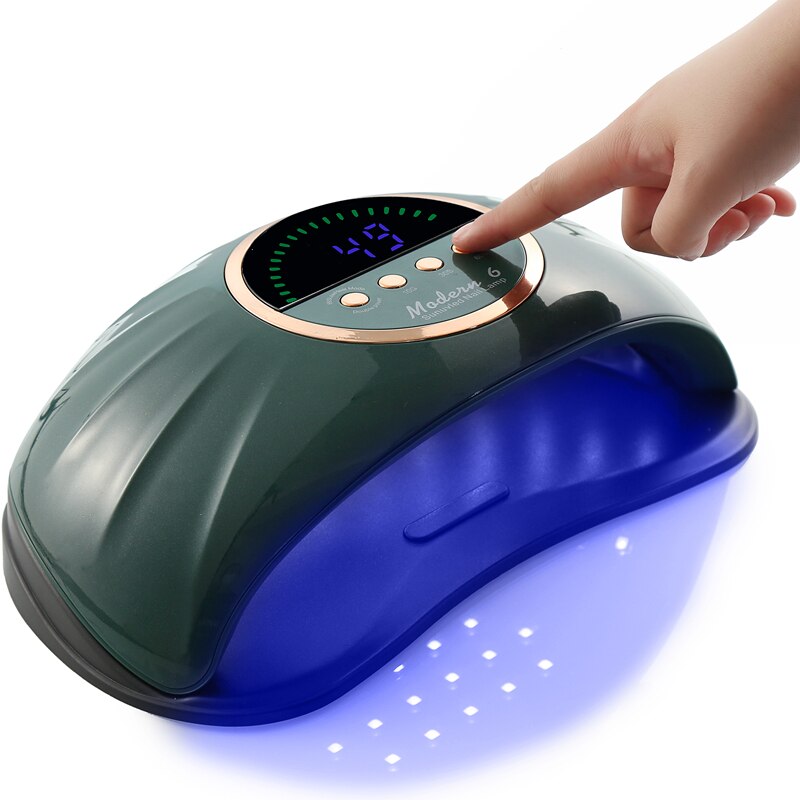 54/150/280W UV LED Nail Lamp Nail Dryer For Manicure Drying All Nail Polish With 10/30/60/90S Timer Auto Sensor Led Time Display