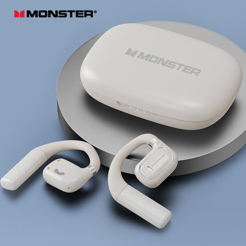 Monster XKO01 Sports Earhook Earphones Bluetooth 5.3 Wireless Headphones HiFi Stereo Noise Reduction Music Gaming Earbuds