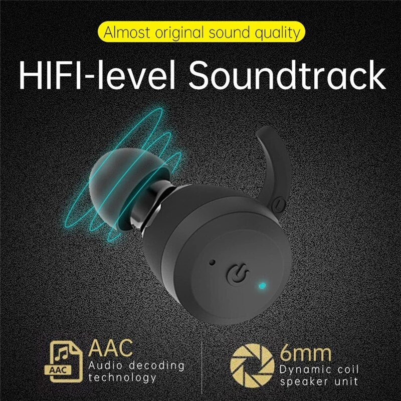 20 Hours Play Time Swimming Waterproof MS-T40 Bluetooth Earphone Dual Wear Style Sport Wireless Headset TWS Ipx7 Earbuds Stereo