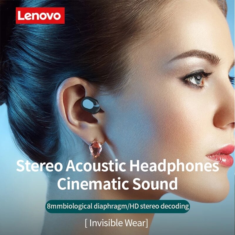 Lenovo XT91 TWS Wireless Bluetooth Earphones Noise Reduction Touch Control Music Headphones Power Display With Mic