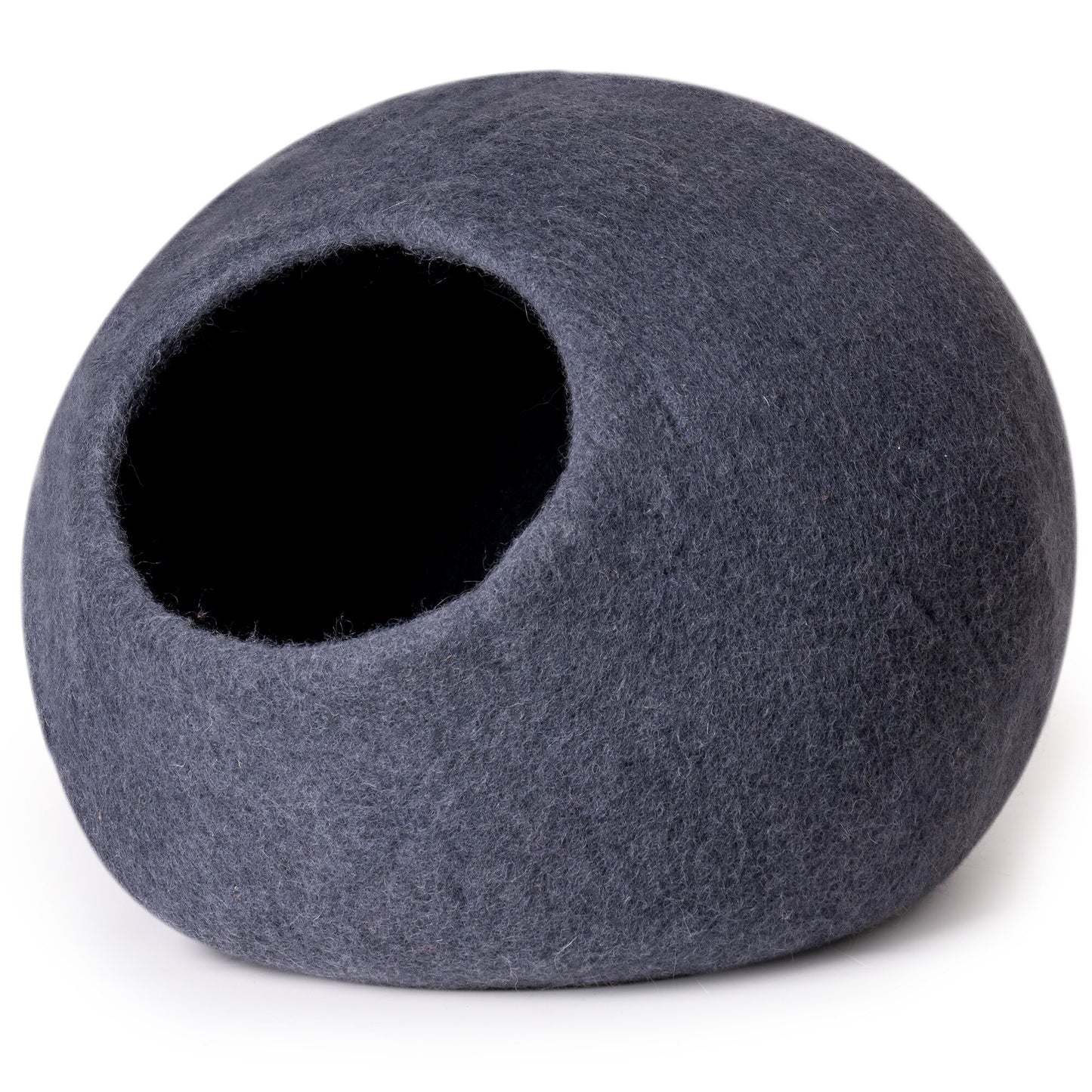 Mewoofun Premium Felt Cat Bed Cave Handmade 100% Merino Super Soft Wool Bed for Cats and Kittens Multi-Color In USA Warehouse