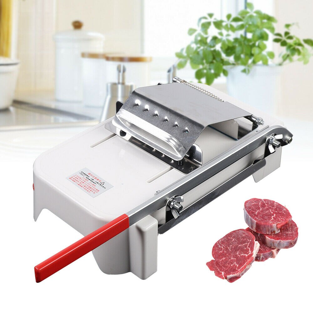 Multifunctional Commercial Manual Frozen Meat Slicer Mutton Ham Beef Cutter Cutting Machine Home Application