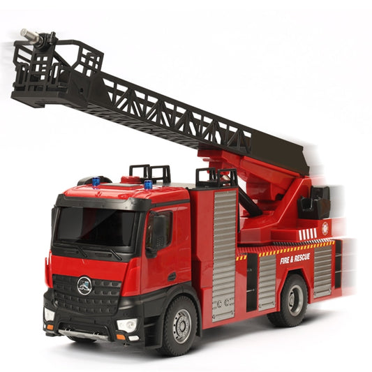 2020 version 22 channels 1/14 scale Huina 1561/1562 RC Fire Truck with ladder/water spray  7.4V 1200mAh for over 8 years old