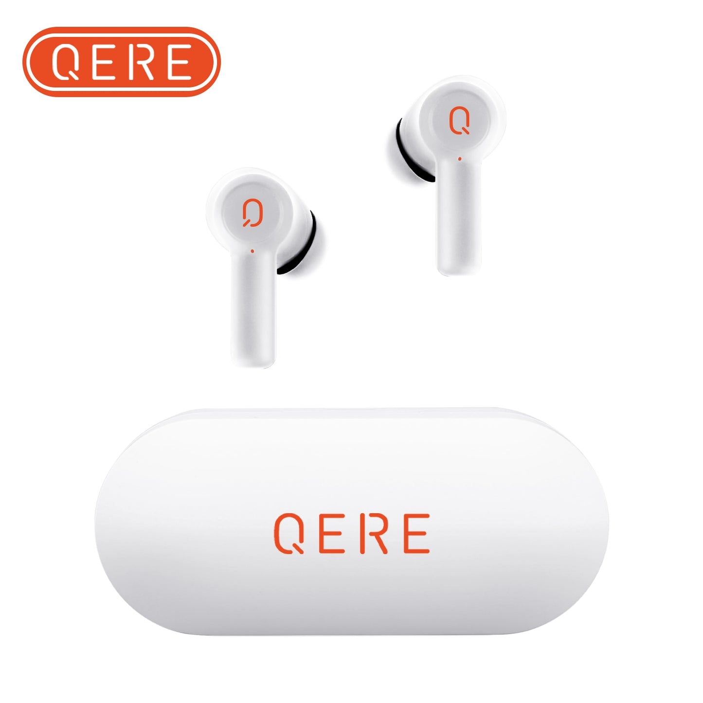 100% Original QERE E20 Wireless Bluetooth Earbuds HiFi Music Earphone With Mic Headphones Sports Waterproof Headset 2021New TWS