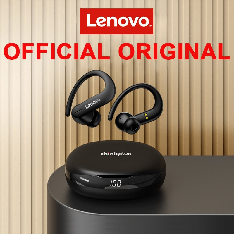 Original Lenovo T50 TWS Headphones Earhook Type Wireless Bluetooth Earphone Noise Reduction Headsets 300mAh Long Standby Earbuds