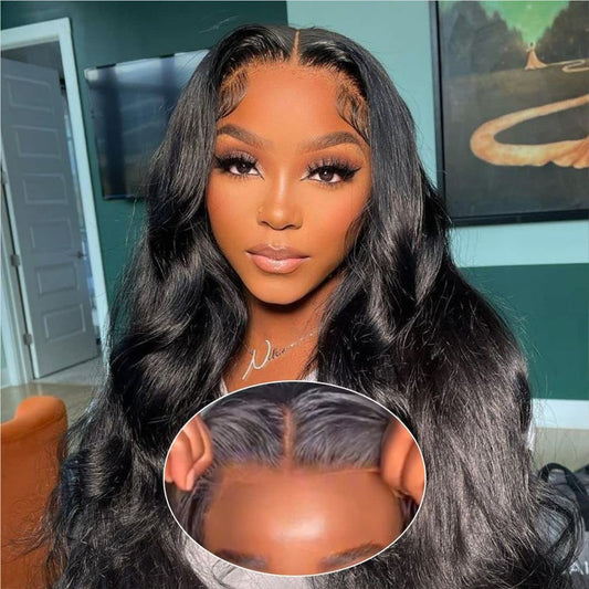 Wear And Go Glueless Human Hair Wigs For Women 5x5 4x4 Hd Transparent Pre Cut Pre Plucked Glueless Body Wave Lace Closure Wig