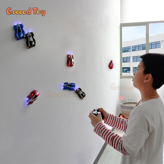 RC Car Climbing 2.4G Radio controlled Electric Cars Machine model Anti Gravity drift RacingToys for children boy Christmas Gift