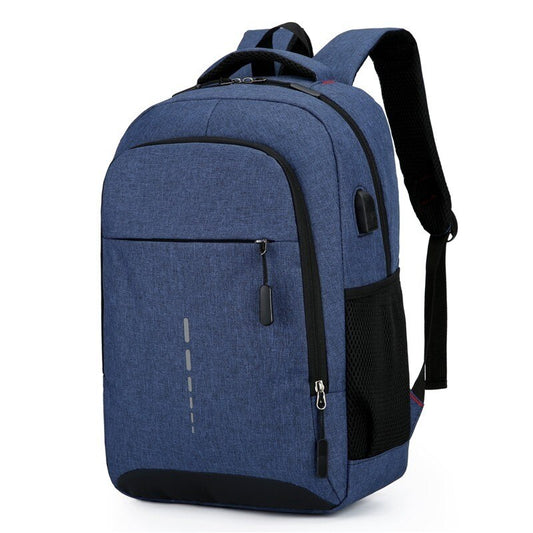 CrossBorder Mens BackPack LOGO LargeCapacity Simple Fashion Travel Female Student ComputerBag