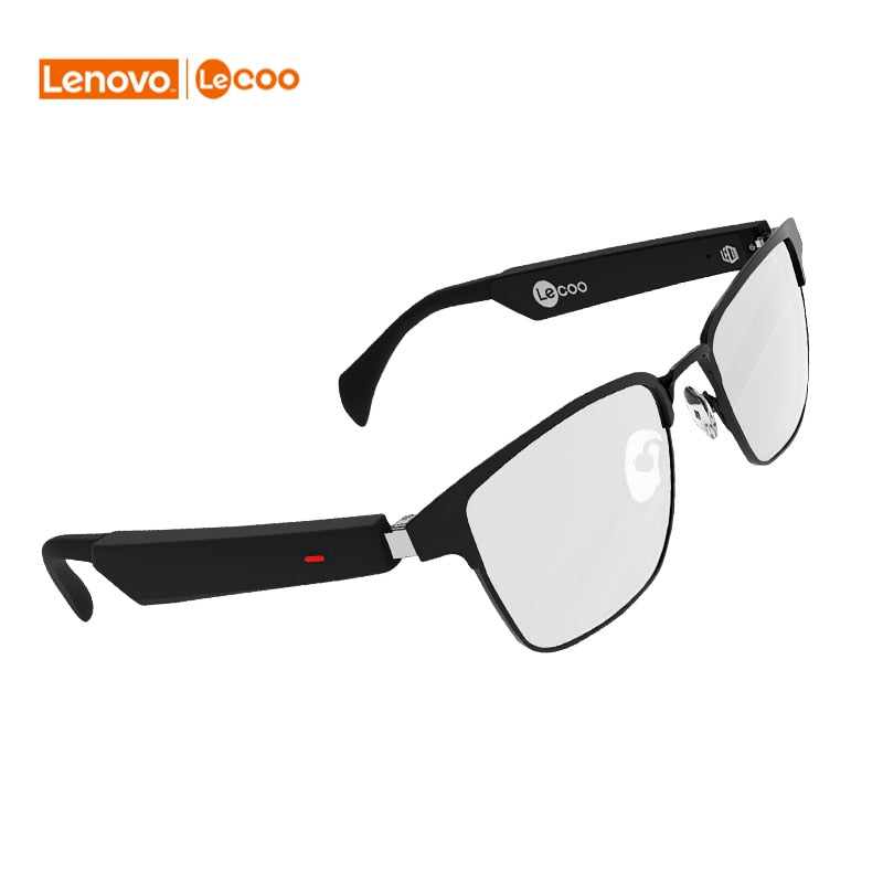 Lenovo Lecoo C9 HIFI Smart Glasses Headset Wireless Bluetooth 5.0 Sunglasses Outdoor Sport earphones Calling Music Eyeglasses