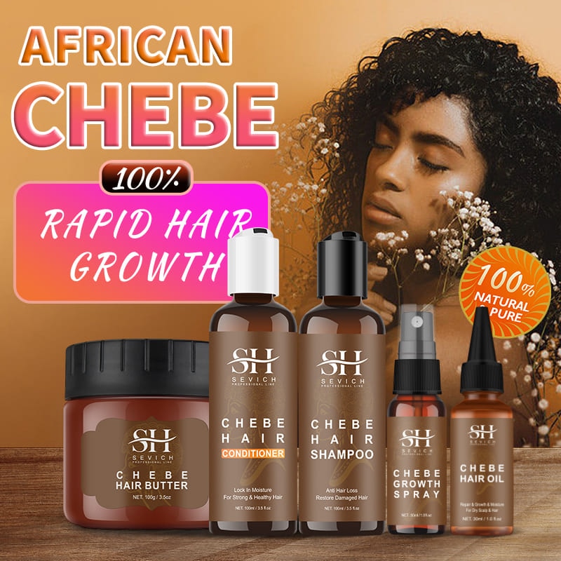 Africa Crazy Chebe Hair Growth Set  Fast Growing Hair Edges Beauty Hair Care Prevent Hair Loss Products Sevich