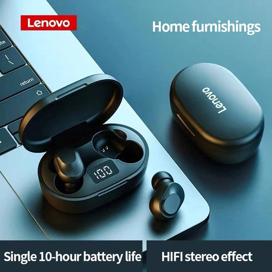 Lenovo XT91 TWS Wireless Bluetooth Earphones Noise Reduction Touch Control Music Headphones Power Display With Mic