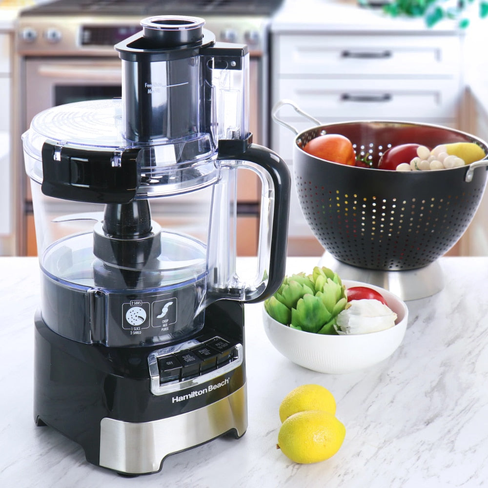 2023 New Hamilton Beach Stack & Snap Food Processor and Vegetable Chopper