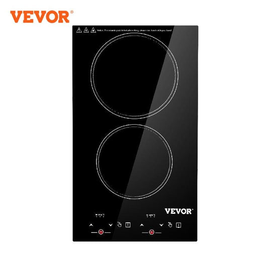 VEVOR 2/4/5 Burners Electric Induction Cooktop Stove Hob Built-in Burner Cooker Sensor Touch Control Magnetic Cooker Hot Plate