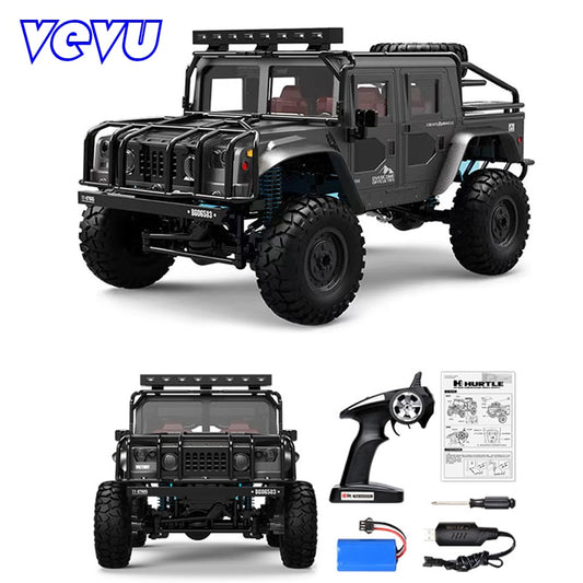 Cool Rc Car Simulation Hummer Car Model 1:12 Full Scale 2.4g 4wd Climbing Off-road High-speed Car Gift Collectibles