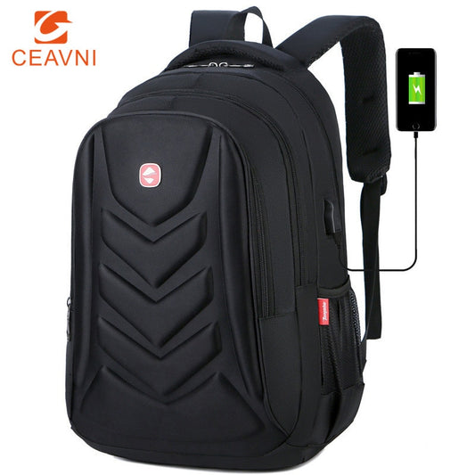 Men Business Laptop Backpack USB Charger Port Waterproof Travel Bags School Bag 15” Computer Business bag Waterproof Backpacks