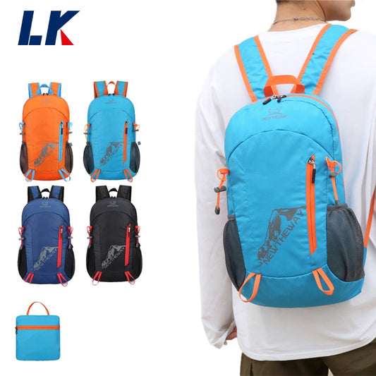 22L Portable Foldable Backpack Folding Mountaineering Bag Ultralight Outdoor Climbing Cycling Travel Knapsack Hiking Daypack