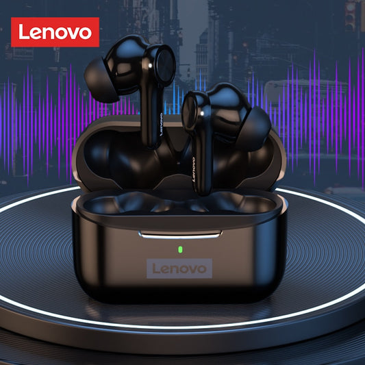 Original Lenovo LP70 Bluetooth Earphones Wireless TWS Earbud Noise HIFI Sound Wireless Headphones With Mic Headset New